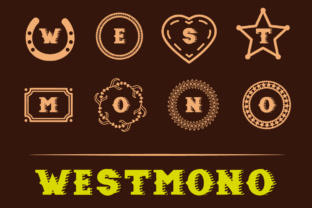 A Western Monogram Font That Brings Brands to Life