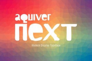 Aquiver Next: The Display Font That Builds Brand Trust