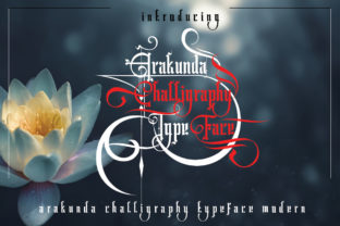 Arakunda: A Calligraphy Font With Luxe Craft Appeal