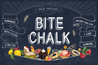 BiteChalk: A Textured Display Font