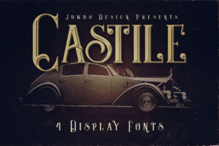 Castile: The Art Deco Display Font for Campaign Creators