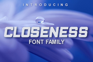Closeness: A Display Typeface for Web Designers