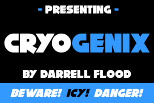 Cryogenix: A Clean, High-Impact Font for Digital Marketing