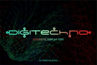 Digitechno: A Display Font That Feels Unmistakably Future-Ready