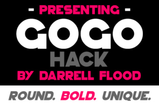 GoGo Hack: A Bold Display Font for Marketing Impact