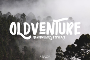 Oldventure: A Handcrafted Display Font for Soulful Branding