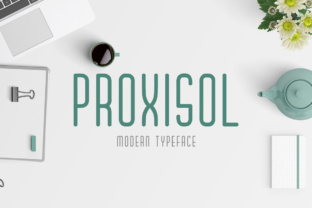 Proxisol: A Modern Geometric Display Font for Makers