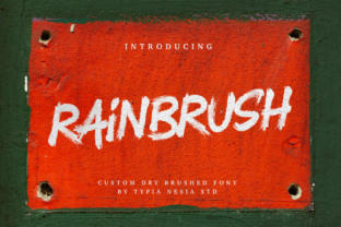 RainBrush Font: Add Texture and Personality to Your Brand