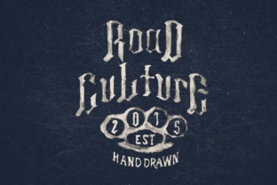 Road Culture: A Bold Blackletter Font for Standout Branding