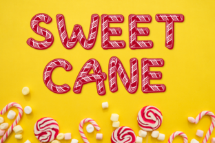 Sweet Cane Font Review: Candy Cane Letters for Makers